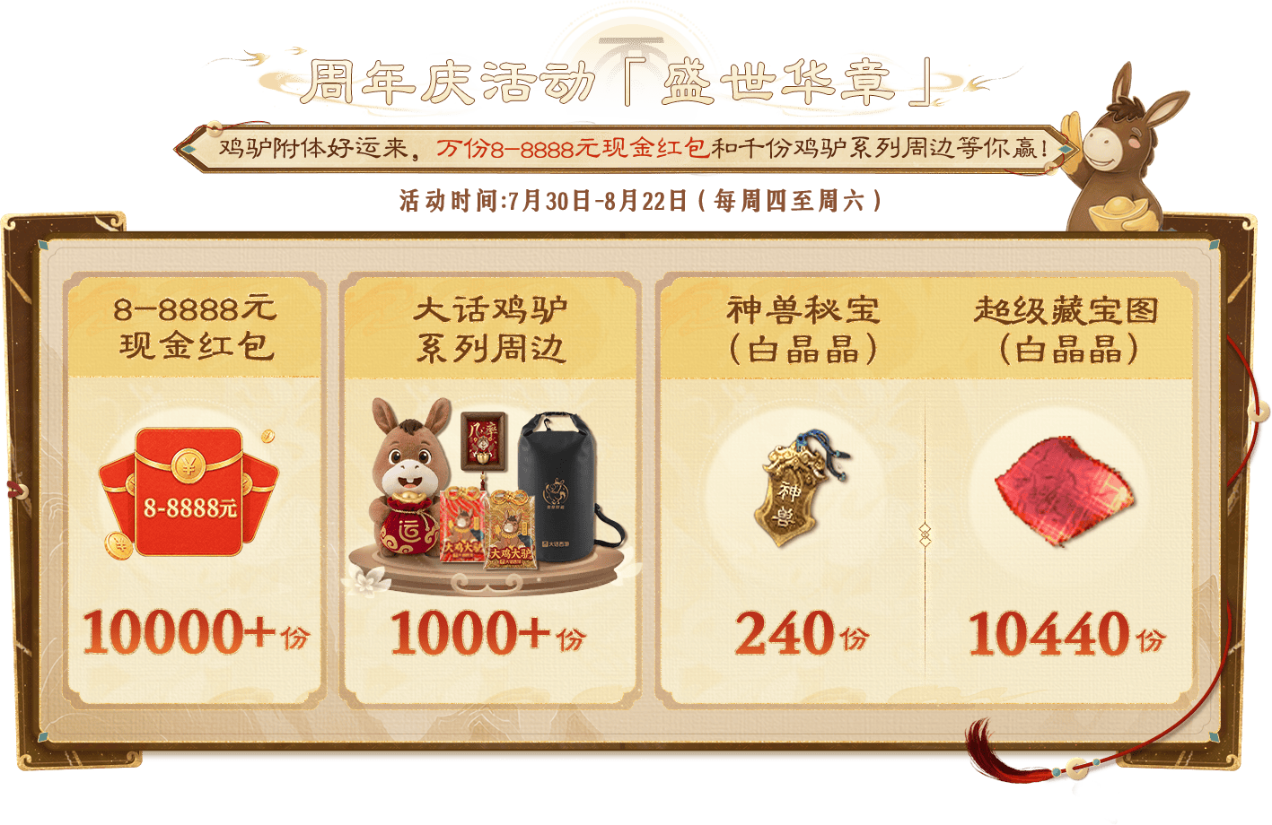 周年庆活动 盛世华章
